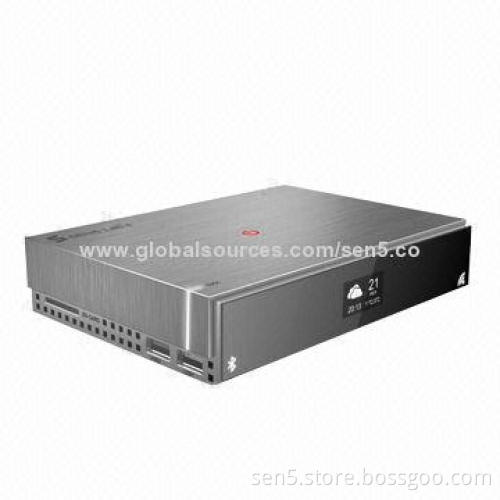 Twin Tuner DVB-S2/DVB-T/T2/DVB-C Set-top Box, Dual-core with Google's Android 4.2, Soft Touch Panel